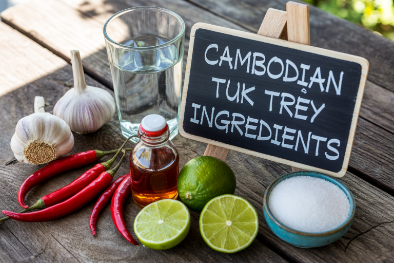 Cambodian Tuk Trey Recipe - Ingredients
