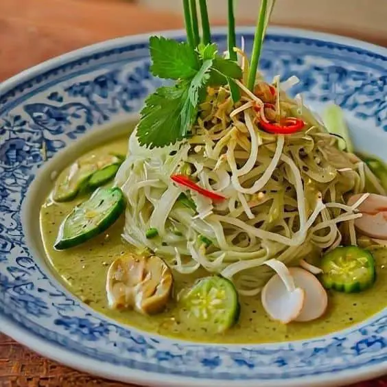 Cambodian Num Bahn Chok Recipe