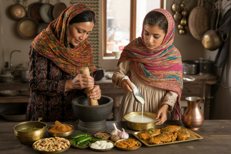 Chicken Afghani Curry Recipe - Prep