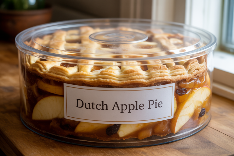 Dutch Apple Pie Recipe - Storage