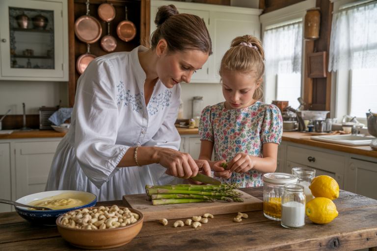 Dutch Asparagus with Hollandaise Recipe - Prep