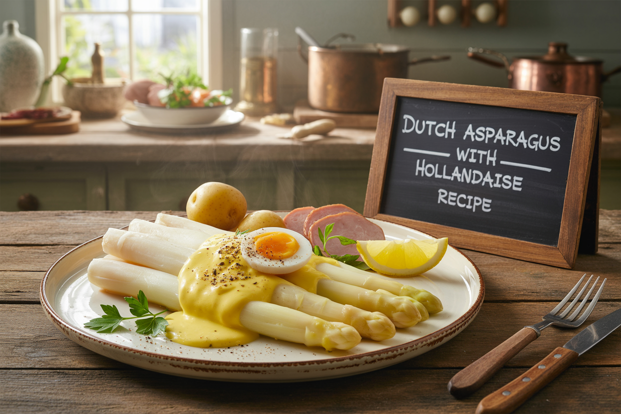 Dutch Asparagus with Hollandaise Recipe