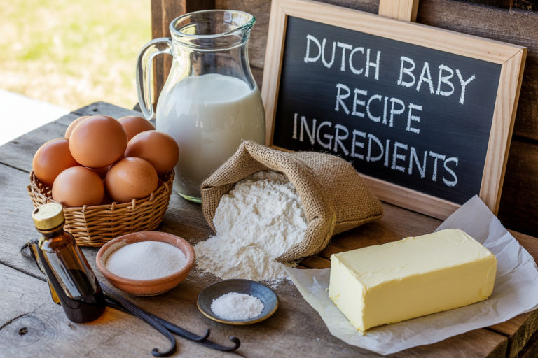 Dutch Baby Recipe - Ingredients