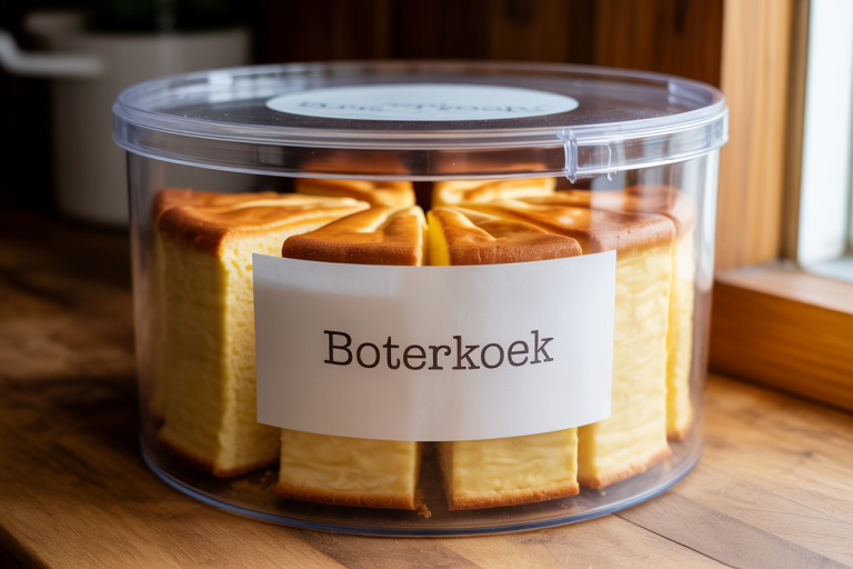 Dutch Boterkoek Recipe - Storage
