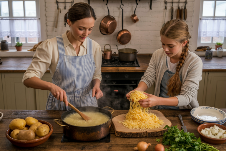 Dutch Farmers Cheese Soup Recipe - Prep
