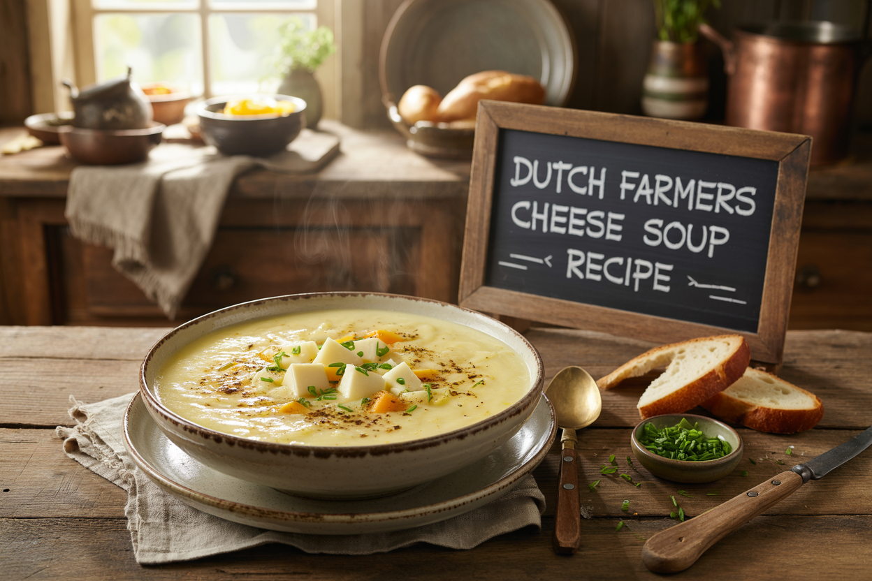 Dutch Farmers Cheese Soup Recipe