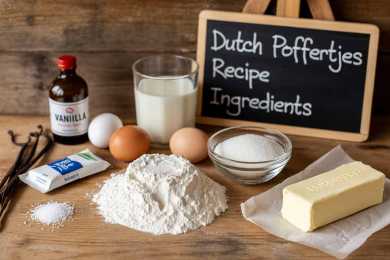 Dutch Poffertjes Recipe - Ingredients