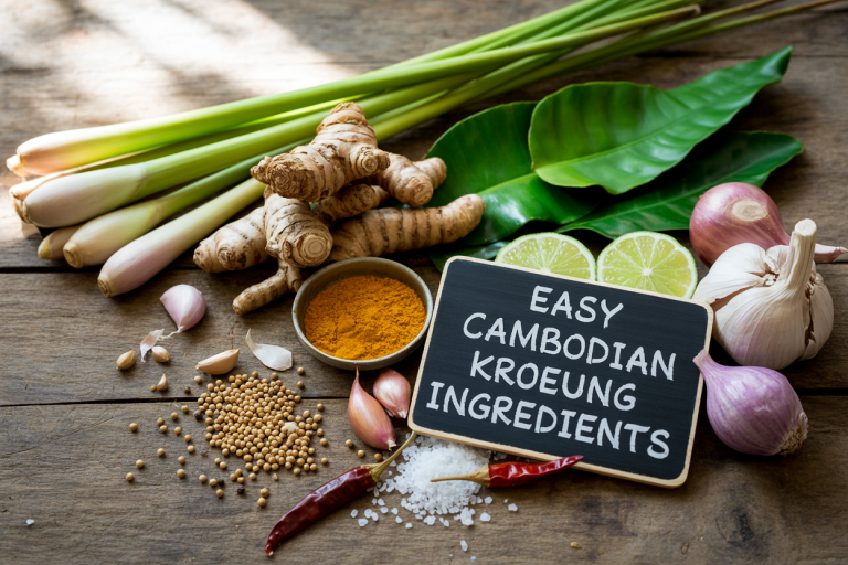Easy Cambodian Kroeung Recipe - Ingredients