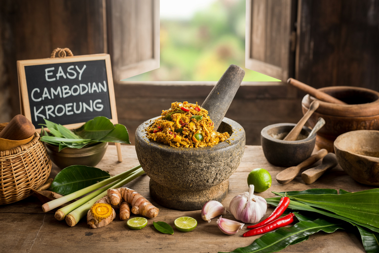 Easy Cambodian Kroeung Recipe