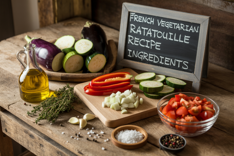 French Vegetarian Ratatouille Recipe - Ingredients
