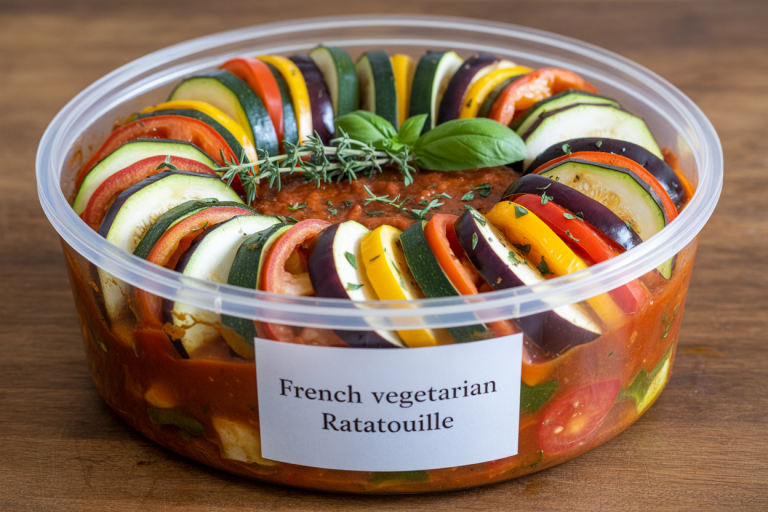 French Vegetarian Ratatouille Recipe - Storage