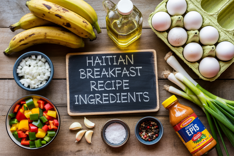 Haitian Breakfast Recipe - Ingredients