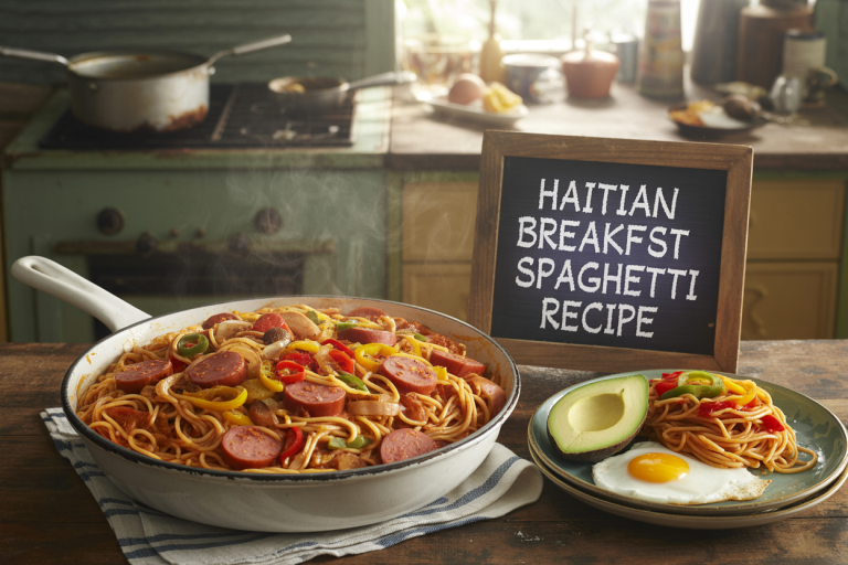 Haitian Breakfast Spaghetti Recipe