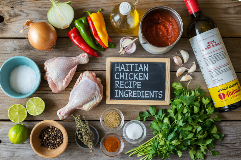 Haitian Chicken Recipe - Ingredients