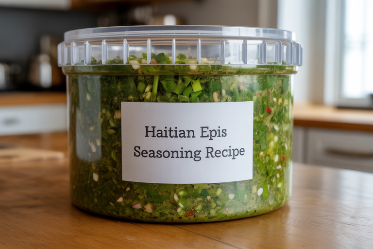Haitian Epis Seasoning Recipe - Storage