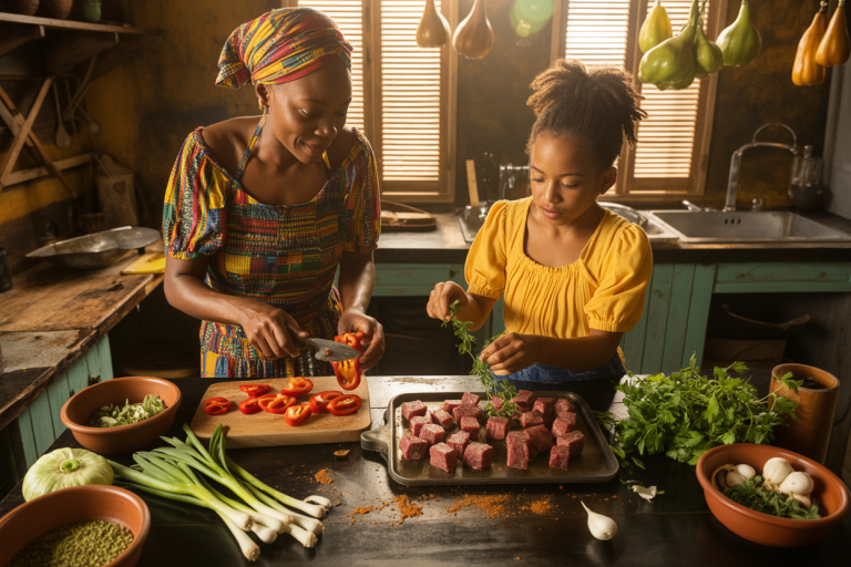 Haitian Tasso Steak Bites Recipe - Prep