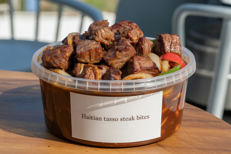 Haitian Tasso Steak Bites Recipe - Storage