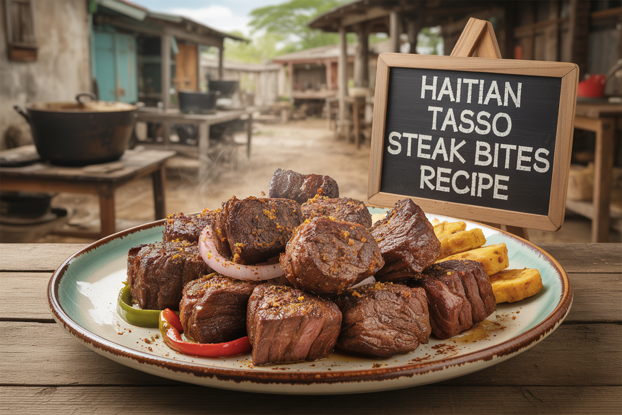 Haitian Tasso Steak Bites Recipe