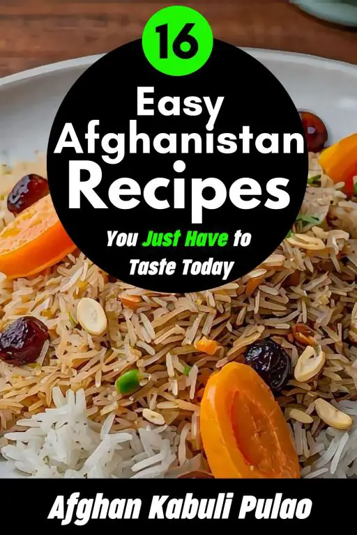 Kabuli Pulao recipe