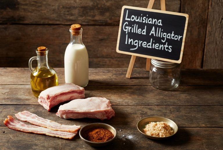Louisiana Grilled Alligator Recipe - Ingredients