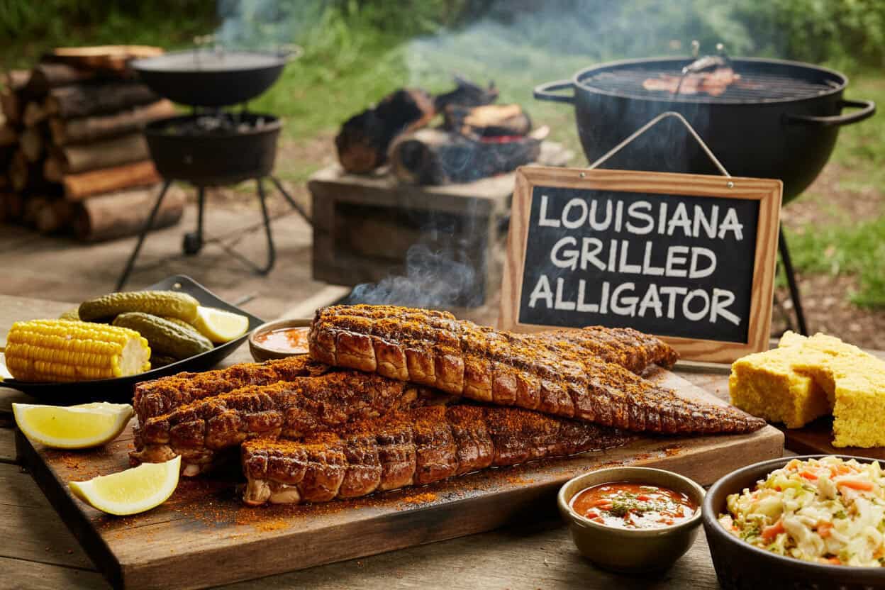 Louisiana Grilled Alligator Recipe