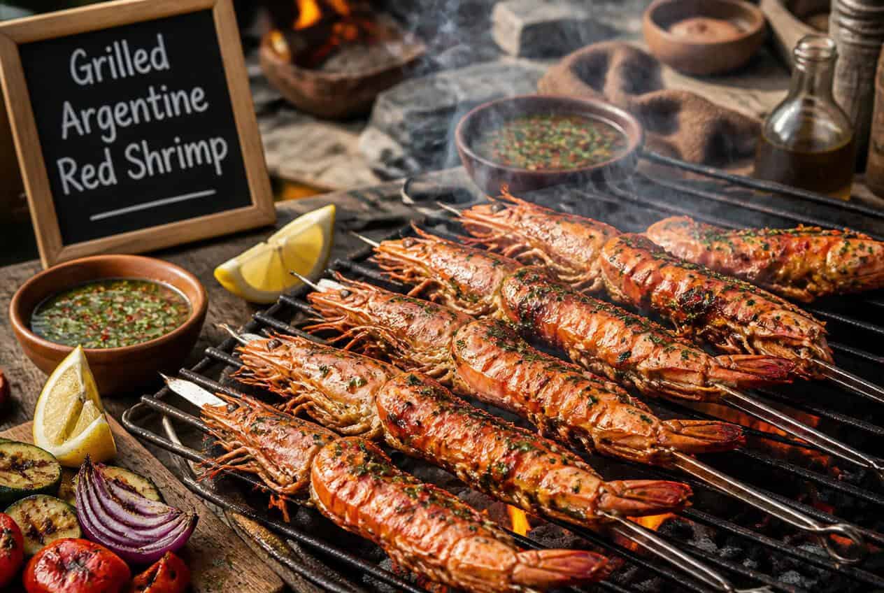 Marinated Argentinian Red Shrimp Grilled Recipe