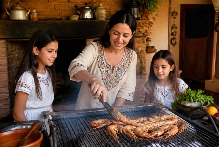 Marinated Argentinian Red Shrimp Grilled Recipe - Cooking