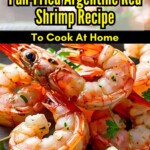 Pan-Fried Argentine Red Shrimp Recipe