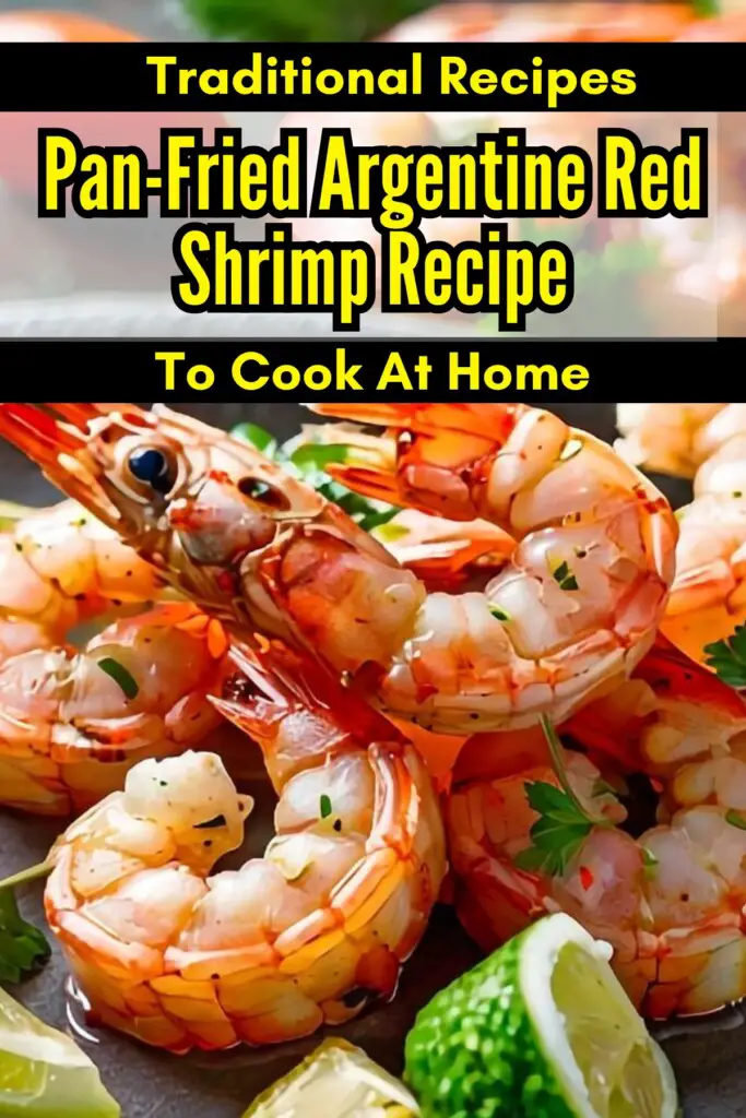 Pan-Fried Argentine Red Shrimp Recipe