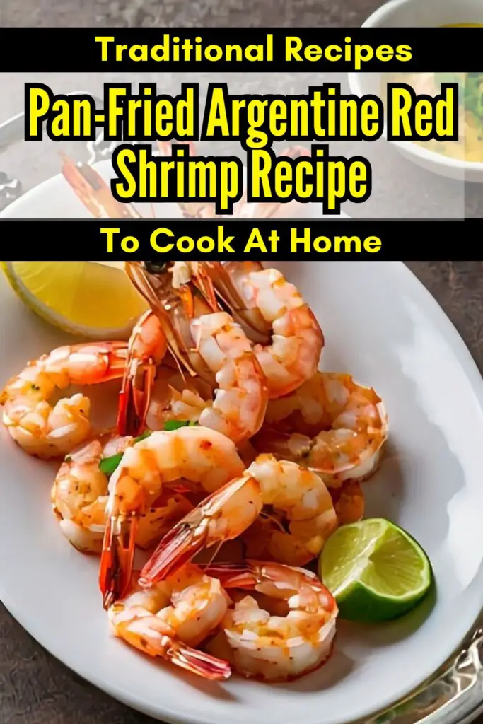 Pan-Fried Argentine Red Shrimp Recipe