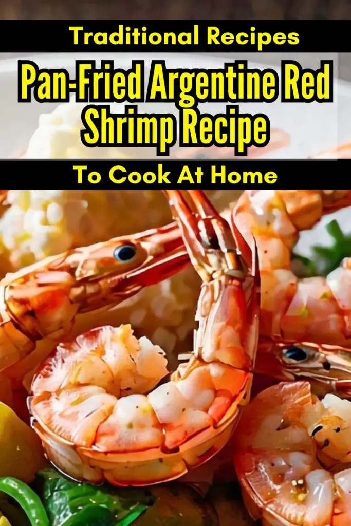 Pan-Fried Argentine Red Shrimp Recipe