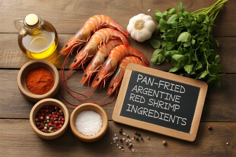 Pan-Fried Argentine Red Shrimp Recipe - Ingredients