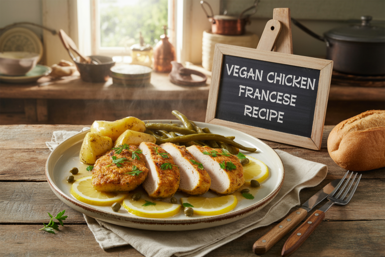 Vegan Chicken Francese Recipe