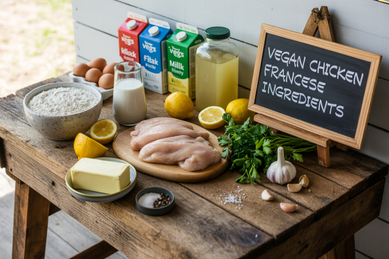 Vegan Chicken Francese Recipe - Ingredients
