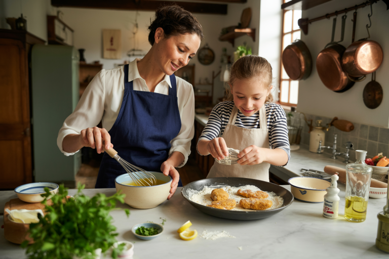 Vegan Chicken Francese Recipe - Prep