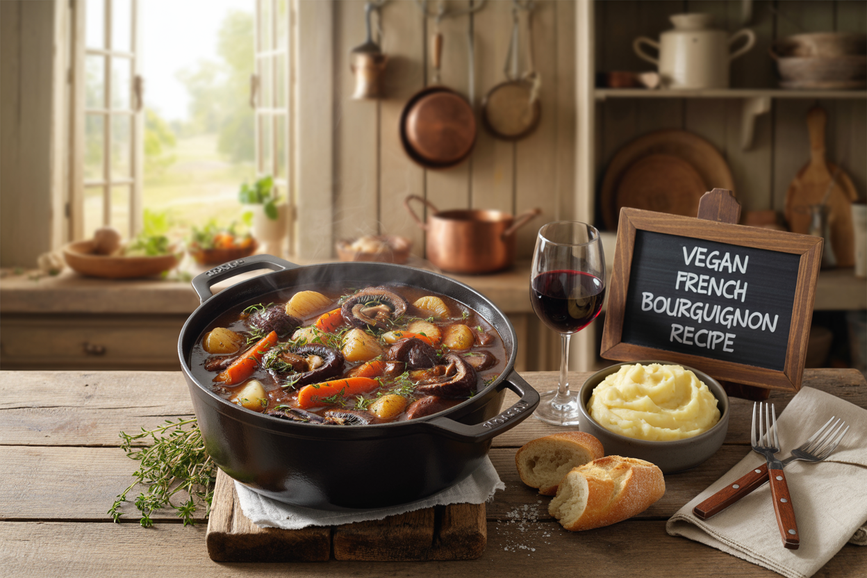 Vegan French Bourguignon Recipe