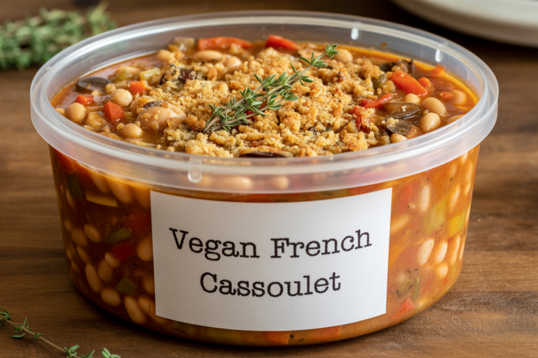 Vegan French Cassoulet Recipe - Storage