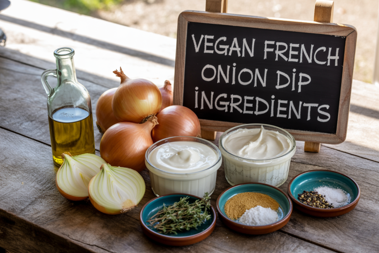 Vegan French Onion Dip Recipe - Ingredients