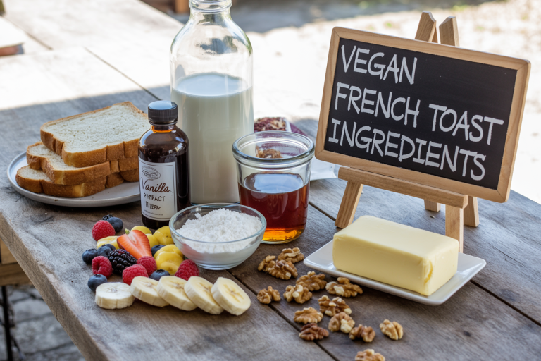 Vegan French Toast Recipe - Ingredients