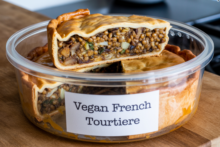 Vegan French Tourtiere Recipe - Storage