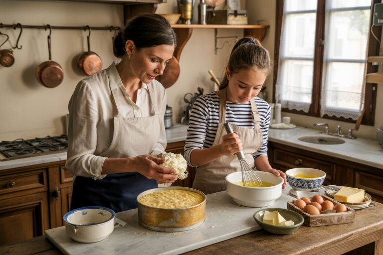 Vegetarian French Cheese Souffle Recipe - Prep