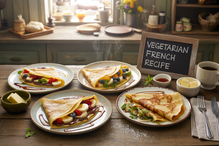 Vegetarian French Crepe Recipe