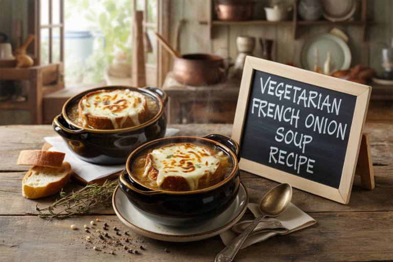 Vegetarian French Onion Soup Recipe