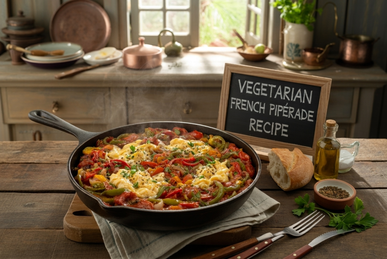 Vegetarian French Pipérade Recipe