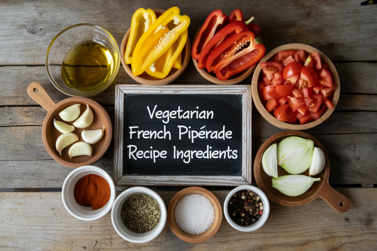 Vegetarian French Pipérade Recipe - Ingredients