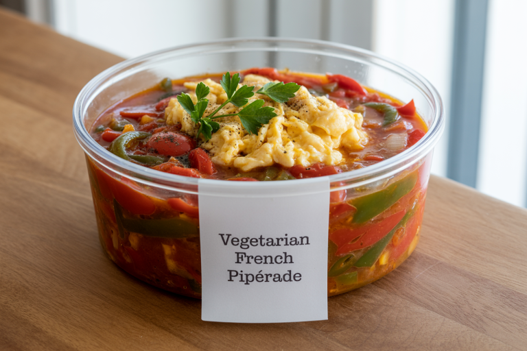 Vegetarian French Pipérade Recipe - Storage