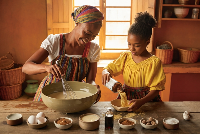 Haitian Dous Makos Recipe - Prep