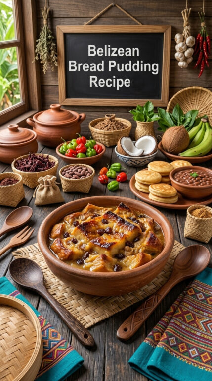 Belizean Bread Pudding Recipe