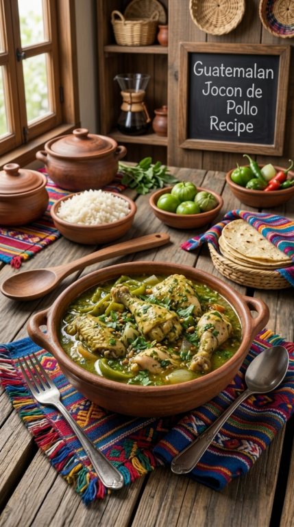 Guatemalan Jocon de Pollo Recipe