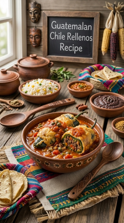 Guatemalan Chile Rellenos Recipe